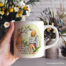 Carregar imagem no visualizador da galeria, If We're Apart Keep Me in Your Heart Personalized Mug, Pooh and Friends Quote for Appreciation Gift

