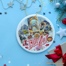 Carregar imagem no visualizador da galeria, Istanbul City Historical Landmarks and Cultural Ornament, Artistic Turkey Handmade Christmas Gift and Souvenir
