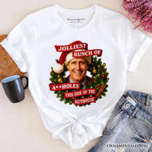 Carregar imagem no visualizador da galeria, Jolliest Bunch of Assholes T-Shirt, Griswold’s Family Christmas Vacation Tee
