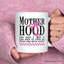 Carregar imagem no visualizador da galeria, Motherhood Personalized Mug, Mom Gift With Custom Name
