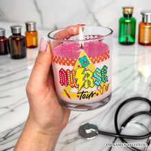 Carregar imagem no visualizador da galeria, Nurse Tour Candle, Cute RN Nursing Lavender Scented Gift
