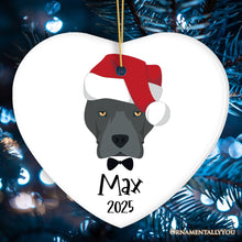 Carregar imagem no visualizador da galeria, Personalized Dog Christmas Ornament
