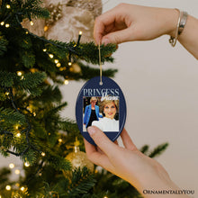 Cargar imagen en el visor de la galería, Regal Princess Diana Ornament, Elegant Gift and Decor for Royal Admirers
