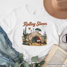 Load image into Gallery viewer, Rolling Stones Christian T-Shirt, He is Risen Easter Tee
