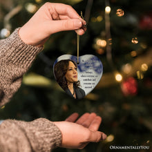 Load image into Gallery viewer, Strength in Diversity Kamala Harris Ornament, Heartfelt Message of Unity Gift and Decor
