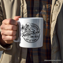 Carregar imagem no visualizador da galeria, Surviving Fatherhood Personalized Mug, Beer Dad Gift with Custom Name
