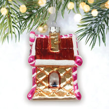 Carregar imagem no visualizador da galeria, (Pre-Order) Sweet Treat Cottage Candy Lane House Glass Christmas Ornament
