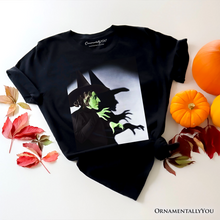 Load image into Gallery viewer, Vintage Wicked Witch of the West Graphic T-Shirt, Wizard of Oz Halloween Tee
