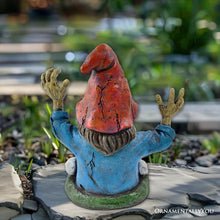 Carregar imagem no visualizador da galeria, Zombie Gnome Garden Statue, 8" Outdoor Halloween Figurine Yard Decoration
