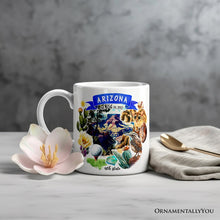 Carregar imagem no visualizador da galeria, Artistic Arizona State Themes and Landmarks Personalized Mug With Custom Name
