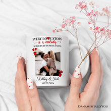 Carregar imagem no visualizador da galeria, Custom Photo Mugs for Couple Lovers, Personalized Anniversary Mug Gift for Him Her Mug
