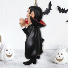 Load image into Gallery viewer, Dracula Vampire Christmas Ornament, Resin Halloween Decoration
