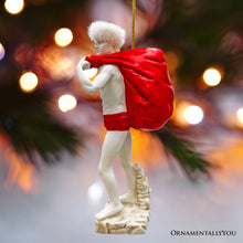 Carregar imagem no visualizador da galeria, Festive Statue of David Ornament, Unique Italian Renaissance and Michelangelo Decor
