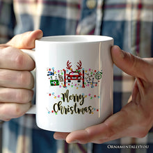 Carregar imagem no visualizador da galeria, Personalized Mug Automotive Technician Plaid Christmas, Mechanic Repair and Parts Gift for Shop
