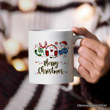 Carregar imagem no visualizador da galeria, Personalized Mug Customer Service Representative Buffalo Plaid Christmas Gift
