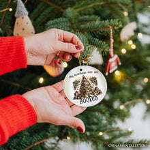 Carregar imagem no visualizador da galeria, My Holidays are all Booked Whimsical Christmas Ornament, Book Lover Gift and Tree Decor
