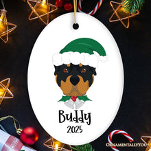 Carregar imagem no visualizador da galeria, Personalized Dog Christmas Ornament
