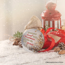 Carregar imagem no visualizador da galeria, Remembering Loved Ones on Christmas Ornament, Winter Elegance Gift
