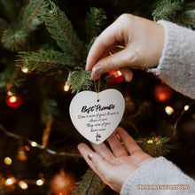 Load image into Gallery viewer, Best Friends Just Want Your Wine or Beer Ornament, Funny Friendship Christmas Gift
