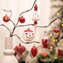 Load image into Gallery viewer, Christmas Paradise Ornament Bundle Mega Set, 155 Red and White Baubles with Many Themes
