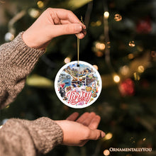 Load image into Gallery viewer, Culturally Vibrant Turkey Ceramic Ornament, Ottoman Souvenir and Christmas Tree Decor
