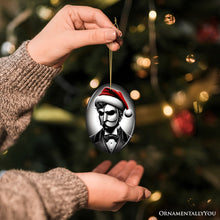 Load image into Gallery viewer, Dark Elegance Phantom of the Opera Santa Ornament, Mysterious Holiday Decor for Haunted Homes
