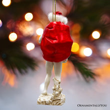 Carregar imagem no visualizador da galeria, Festive Statue of David Ornament, Unique Italian Renaissance and Michelangelo Decor
