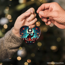 Carregar imagem no visualizador da galeria, Krampus’s Unholy Revelry Ornament, Dark Folklore Celebration and Spooky Decor
