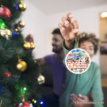 Carregar imagem no visualizador da galeria, St. Petersburg Christmas Ornament, Florida's Gulf Coast City Souvenir and Decor
