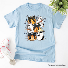 Load image into Gallery viewer, Cute Ghost Teacher Halloween T-Shirt, Retro Boo Spooky School Tee
