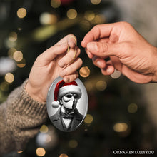 Load image into Gallery viewer, Dark Elegance Phantom of the Opera Santa Ornament, Mysterious Holiday Decor for Haunted Homes
