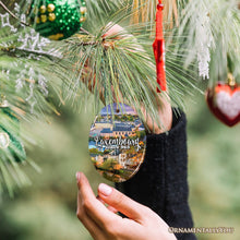 Load image into Gallery viewer, Enchanting Luxembourg Christmas Ornament, European Heritage of Castle and Landmarks Keepsake
