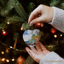Carregar imagem no visualizador da galeria, Majestic Acadia National Park Artwork Ornament, Travel Souvenir and Christmas Gift
