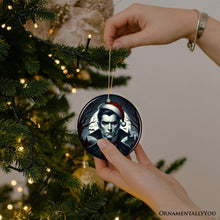 Load image into Gallery viewer, Midnight Terror Dracula Ornament, Sinister Holiday Keepsake and Halloween Tree Decor
