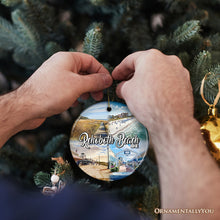 Carregar imagem no visualizador da galeria, Rehoboth Beach Ceramic Ornament, Delaware Coastal Christmas Gift and Souvenir
