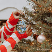 Carregar imagem no visualizador da galeria, South Beach Artistic Culture Christmas Ornament, Florida Souvenir and Gift
