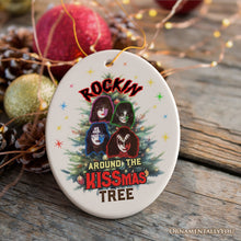 Carregar imagem no visualizador da galeria, Iconic Hard Rock n Roll Guitar Christmas Ornament, Rockin Around the Christmas Tree
