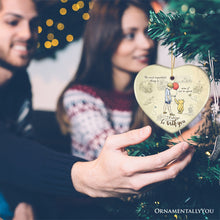 Load image into Gallery viewer, I&#39;ll Always be with You Ornament, Comforting Pooh Bear Christmas Gift and Keepsake
