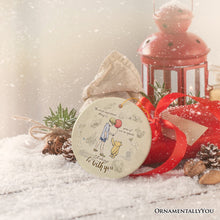 Load image into Gallery viewer, I&#39;ll Always be with You Ornament, Comforting Pooh Bear Christmas Gift and Keepsake
