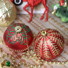 Load image into Gallery viewer, Rustic Christmas Adventure Ornament Bauble 60 Piece Set, Camping Truck, Acorns, Woods Theme
