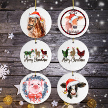 Carregar imagem no visualizador da galeria, Farm Animal Mega Christmas Ornament Bundle
