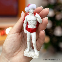 Carregar imagem no visualizador da galeria, Festive Statue of David Ornament, Unique Italian Renaissance and Michelangelo Decor
