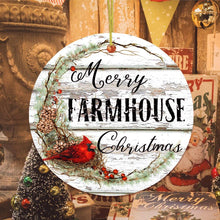 Load image into Gallery viewer, Merry Farmhouse Christmas Ornament
