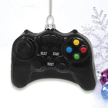 Load image into Gallery viewer, Video Game Controller Glass Christmas Ornament
