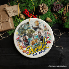 Carregar imagem no visualizador da galeria, Majestic Denmark Landmarks Ornament, Scandinavian Heritage Christmas Gift and Copenhagen Souvenir
