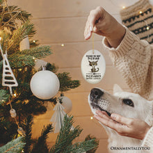 Load image into Gallery viewer, Please Do Not Disturb Quirky Cat Ornament, Cute and Funny Christmas Gift
