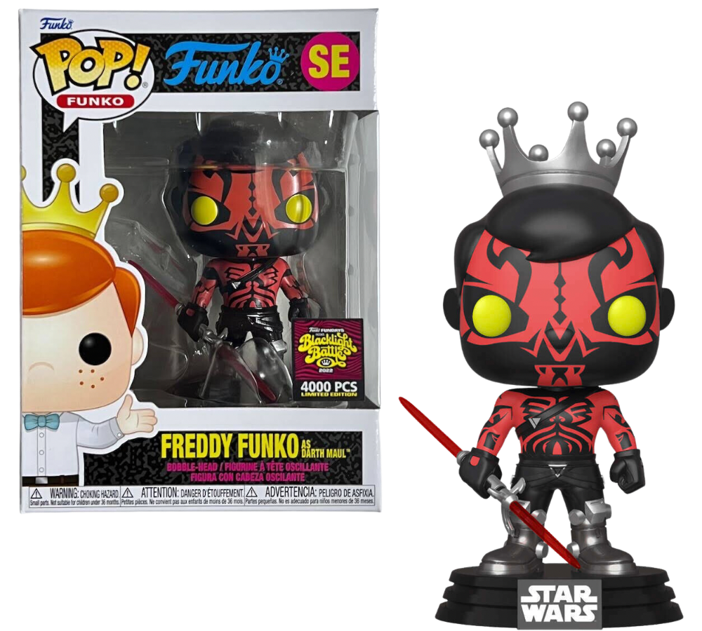 Freddy Funko as Darth Maul