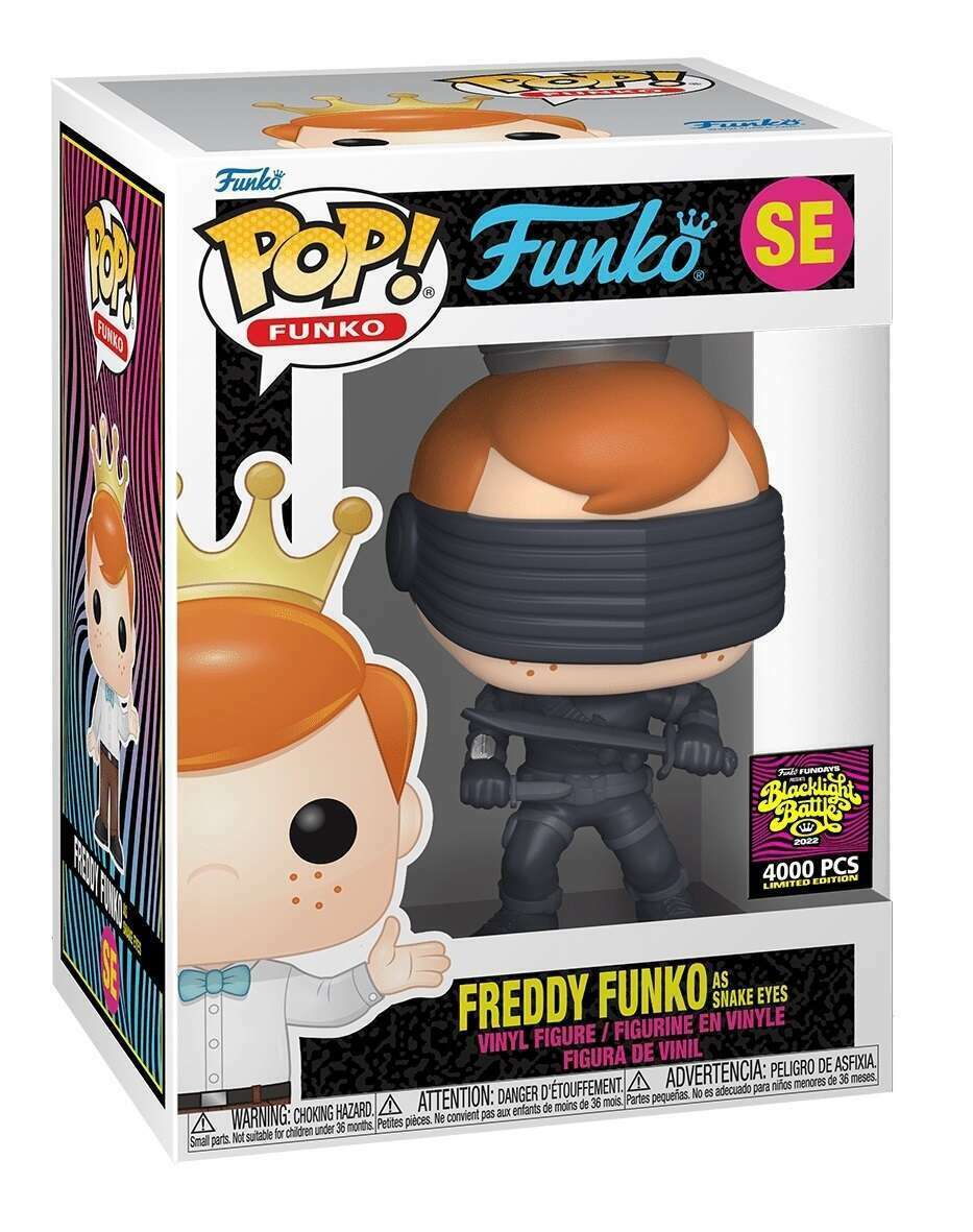 Freddy Funko as Snake Eyes