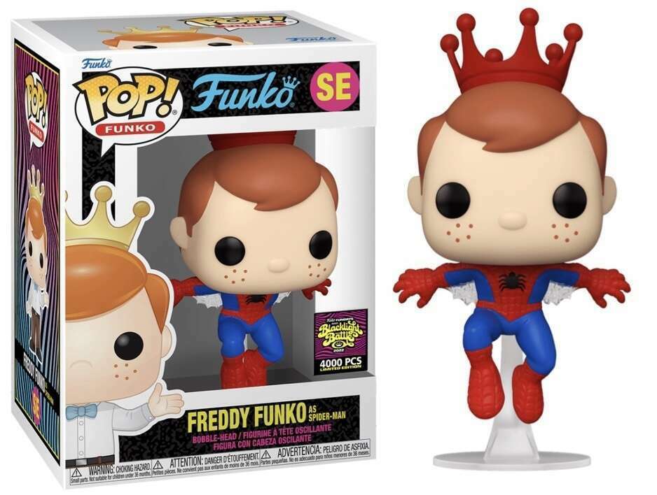 Freddy Funko as Spider-Man