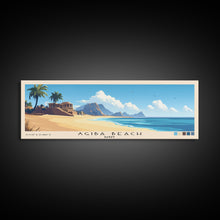 Carregar imagem no visualizador da galeria, Agiba Beach, Egypt Panoramic Print, Vacation Gift, Egypt Wall Art, Beach Painting, Beach Decor, Beach Or Lakehouse Art
